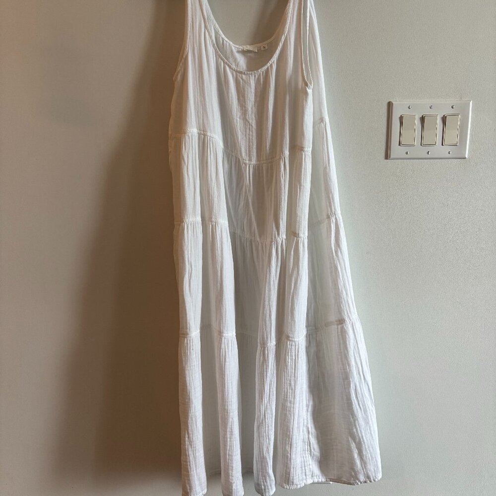 Aritzia/Wilfred White Sundress 2XL - Picture 1 of 5